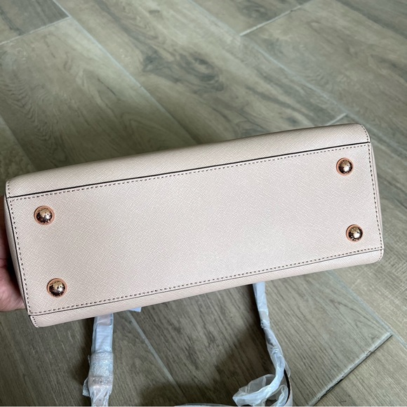 Michael Kors Cynthia Medium Convertible Saffiano Leather...